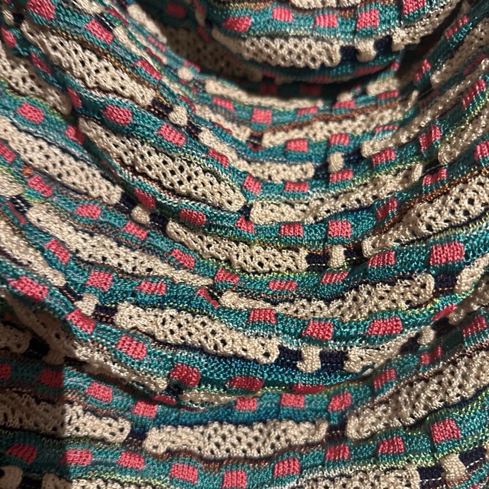 Missoni Textured Multicolor Halter Top - Picture 7 of 7